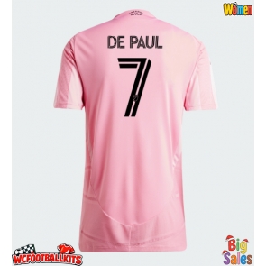 Inter Miami Rodrigo De Paul #7 Replica Home Stadium Shirt for Women 2026-27 Short Sleeve
